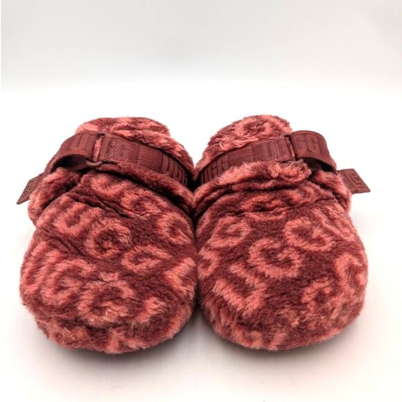 UGG Fluff It Pop Slide Cozy Slippers Shoes Men's Red Wine Terra Size US9 EU42 - Picture 2 of 12